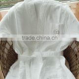 New Hot Garments White Home Thick Bathrobe Elegant Warm Robes