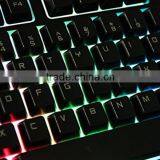 Fashional Rainbow Backlit Wired Keyboard and Mouse Combo Set for Laptop Desktop thumbnail-2