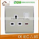 13Amp 250V 1 Gang Socket Outlet Switched Socket