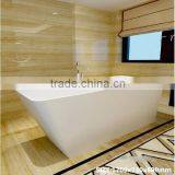 Bathroom Acrylic Artificial Stone Whirlpools Bathtub,Luxurious Used Freestanding Bathtub thumbnail-6