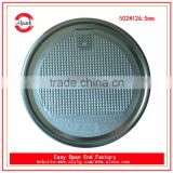 502# 126.5mm peel off lid for milk powder in cans