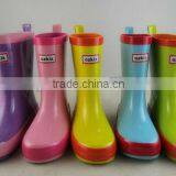 Colorful Rubber Rain Boots For Teens