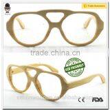 Polarized Brown Lens Flat Top Rose Wood Sunglasses With Engraved Logo thumbnail-2