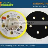 Sanding Pad 5 hole with Velcro