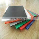 2015 Newest 2mm Thickness Black pp Hollow Sheet Corrugated Sheet in China Factory