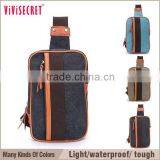 Vivisecret Canvas Backpack Fabric,canvas One Strap Backpacks for Teenage thumbnail-2