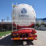 High Quality CIMC LINYU 60m3 Bulk Cement Tank Semi Trailer thumbnail-4