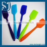 Trade assurance Promotional silicone bbq scraper, cheap silicone spatula in high quality,silicone slicker for cooking