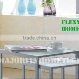 Metal Coffee Table Glass Table Top