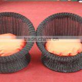 Pet Furniture All Weather Use Round Wicker Luxury Cat Bed For Sale thumbnail-1