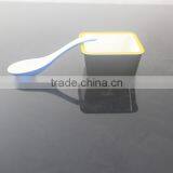 100% Mealmine A5top Food Grade Cheap Unbreakable 2 Tone Melamine Spoons for Sale thumbnail-2