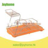 New Design Powder Coating 2 Tier Folding Dish Rack thumbnail-1