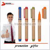 Custom Eco Friendly Promotional Eco Recycled Paper Pen thumbnail-1
