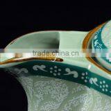 Tang Cao Tang Dynasty Flower Design Ceramic Tea Pot thumbnail-4