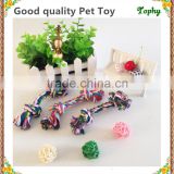 2016 hot sales pet products cotton rope stuffed dog chew toys