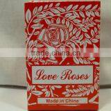 Love Roses in 4" Glass Tubes Cute Little Gift,glass Roses for Sale thumbnail-1