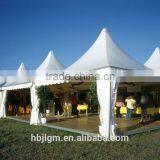 3*3m 4*4m 5*5m 6*6m Fabricated Pagoda Tent Roof Pvc Tarpaulin for Event,trade Show thumbnail-1