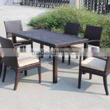 Modern 6 Seater Outdoor Restaurant Dining Set Furniture thumbnail-2