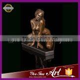 Metal Erotic Female Statues in Bronze thumbnail-5