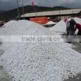 Tumbled Snow White Pebble Stone for Landscaping Paving thumbnail-3
