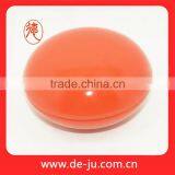 Tin Sheet Orange Coat Custom Printed Round Gift Boxes thumbnail-1