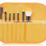 Popular Hot Selling Colorful 7 in 1 Make-Up Brush Set High Quality Comestic Brush With CROCO Bag For Brushes thumbnail-6