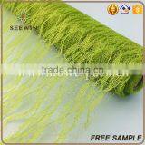 2015 New Mesh Design, Colorful Flower Wrapping Lace Mesh for Wedding thumbnail-4