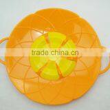 Red Large Size Pan Pot Silicone Lid Boil Over Preventer Spill Stopper thumbnail-3