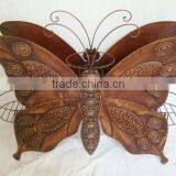 Metal 3 Pots Butterfly Stand thumbnail-1
