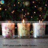Flower Cheap Glass Candle Holders thumbnail-6