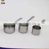 Factory Customized 18/8 Stainless Flatware , UK Cooking Measuring Cups