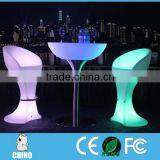 High Led Cocktail Table Metal Table With Chair for Event thumbnail-3