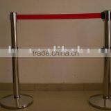 Dual-line Stainless Steel Queue Stand thumbnail-1