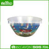 Unique Design Christmas Cartoon Print Novelty Melamine Salad Bowl thumbnail-1
