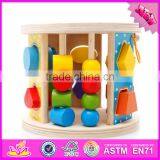2017 New Design Multi-function Blocks Wooden Shape Toys for Toddlers W12D066 thumbnail-3
