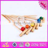 2016 Wholesale 6 Player Funny Children Wooden Croquet Indoor W01A168 thumbnail-3