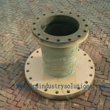 Wear Resistant Rubber Lined Steel Pipe Fitting