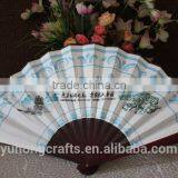 Convenient and Traditional Bamboo Silk Fan thumbnail-3