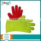 Durable Kitchen Five Fingers Silicone Glove / Silicone Oven Glove /Silicone Heat Resistant Glove thumbnail-1