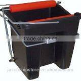 Marine Wholesale Industrial Heavy Duty Black Mop Wringer Bucket thumbnail-1