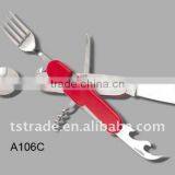 2014 Picnic Stainless Steel Multi Outdoor Barbecue Tool Set Tableware( A106C )