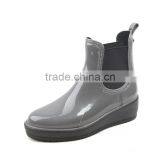 Women Platfrom Rain Boots Ankel Chelsea Boots thumbnail-4