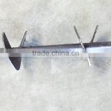 High Quality Custom Logo hot dipped galvaniaed ground anchor screw for worldwide market