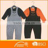 New Born Baby Knit Rompers Cotton Jumpsuits Overalls thumbnail-1