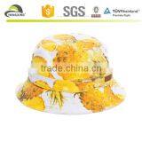 Women Fashion Floral Flower Fishing Outdoor Cap Summer Bucket Sun Hats thumbnail-1