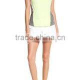 MGOO Fashionable Tops And Pleated Shorts Sport Suit Dri Fit Tracksuit Running Wear Sport Wear Woman Fitness thumbnail-2