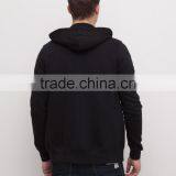 Popular Black Long Sleeve Wholesale Fleece Hoodies thumbnail-2