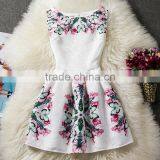 6-12Y Children Girl Print Dress Girls Princess Dresses Wholesale thumbnail-3