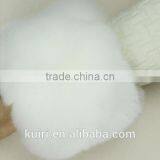 Women's Extra Large Faux Fur Fox Fur Cuff Winter Oversleeps Hand Ring Wristiest Gloves Winter Arm Warmer thumbnail-2