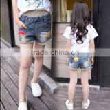 S16642A New Design Summer Child Girl Denim Shorts thumbnail-2